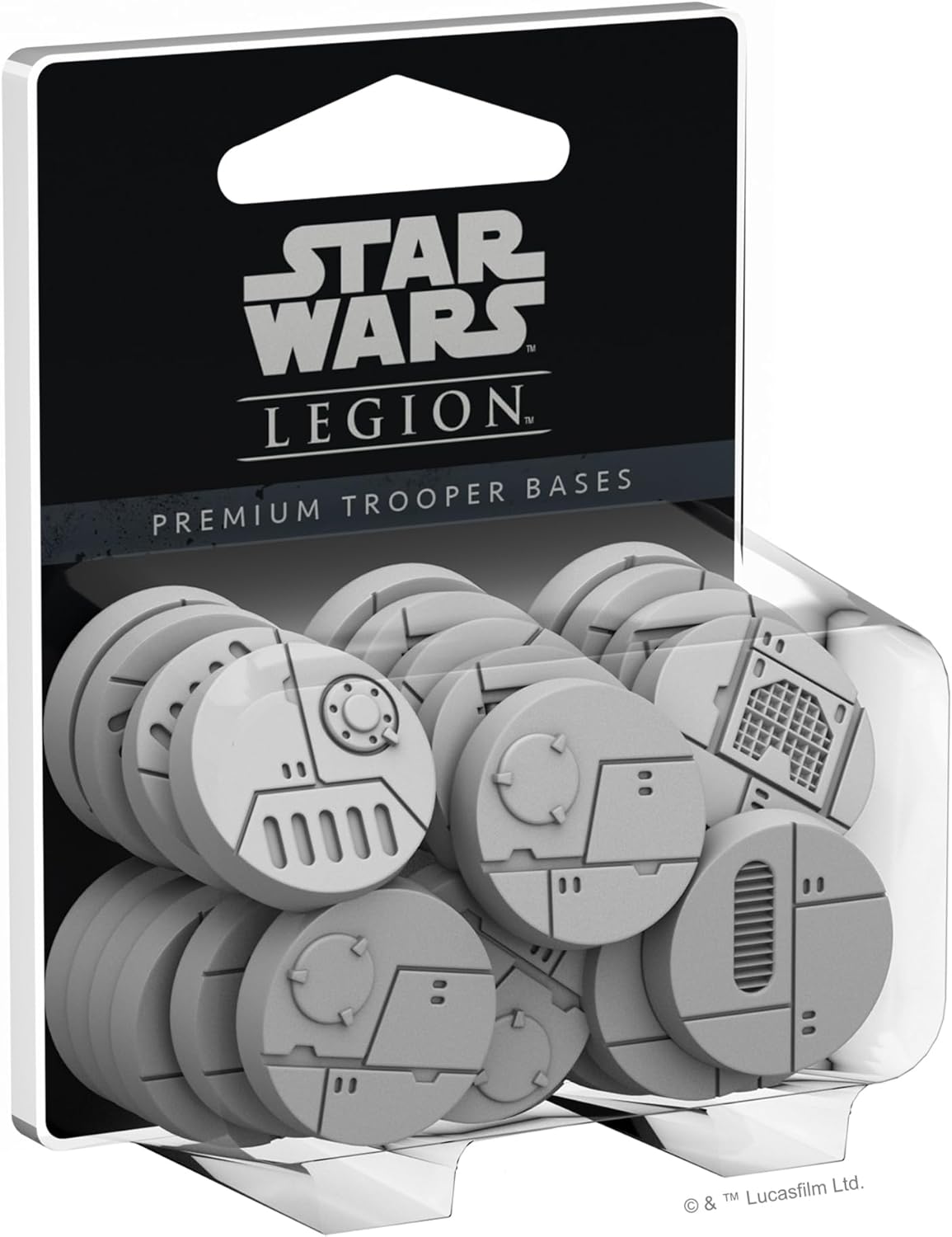 Star Wars: Legion PREMIUM TROOPER BASES - Elevate Your Gameplay, Tabletop Miniatures Game, Strategy Game for Kids and Adults, Ages 14+, 2 Players, 3 Hour Playtime, Made by Atomic Mass Games