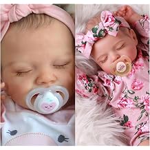 BABESIDE 2Pcs Reborn Baby Dolls - 20-Inch Lifelike Realistic Baby Dolls
