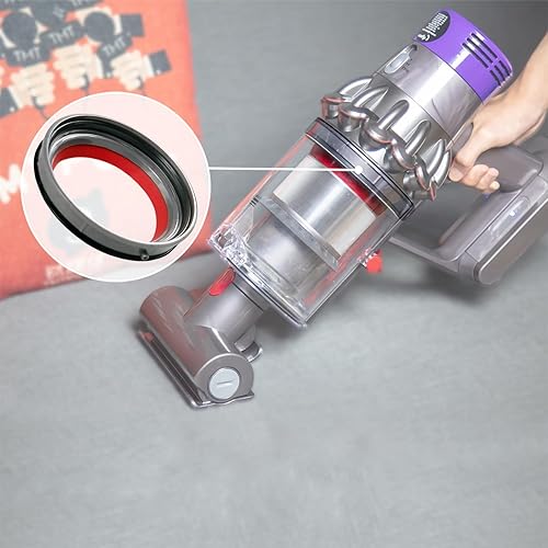 Miniatura 4 de Cubo de polvo superior de anillo de sellado fijo reemplazo para Dyson V10 SV12 Aspiradora Accesorios Asamblea