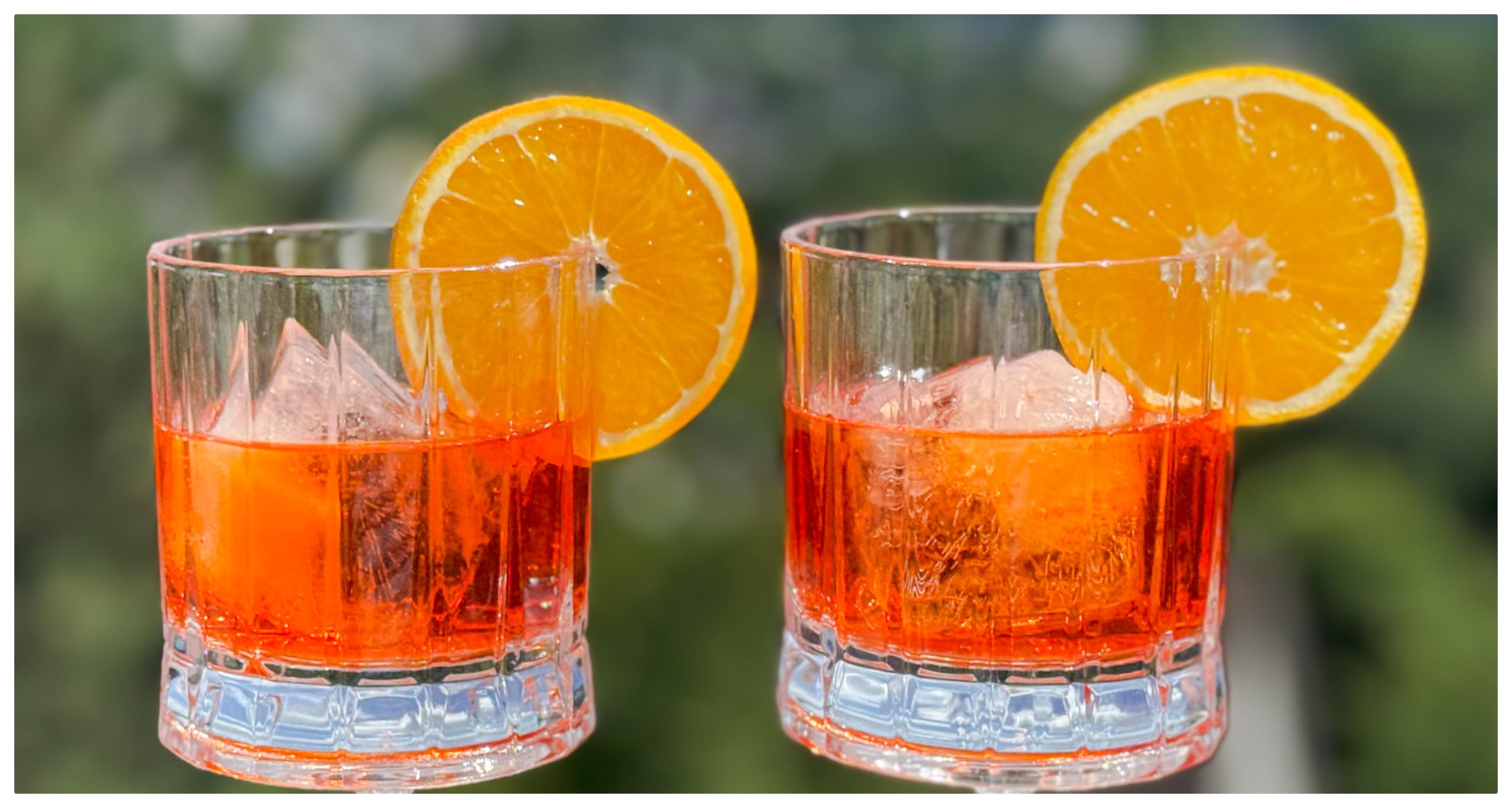 Topkapi Bar & Lounge Spritz Gläser Nico - 2er Set Cocktail Tumbler 340 ml | Geschenk-Set, Fabelhaft für Negroni & Spritz, bleifreies Premium-Kristallglas