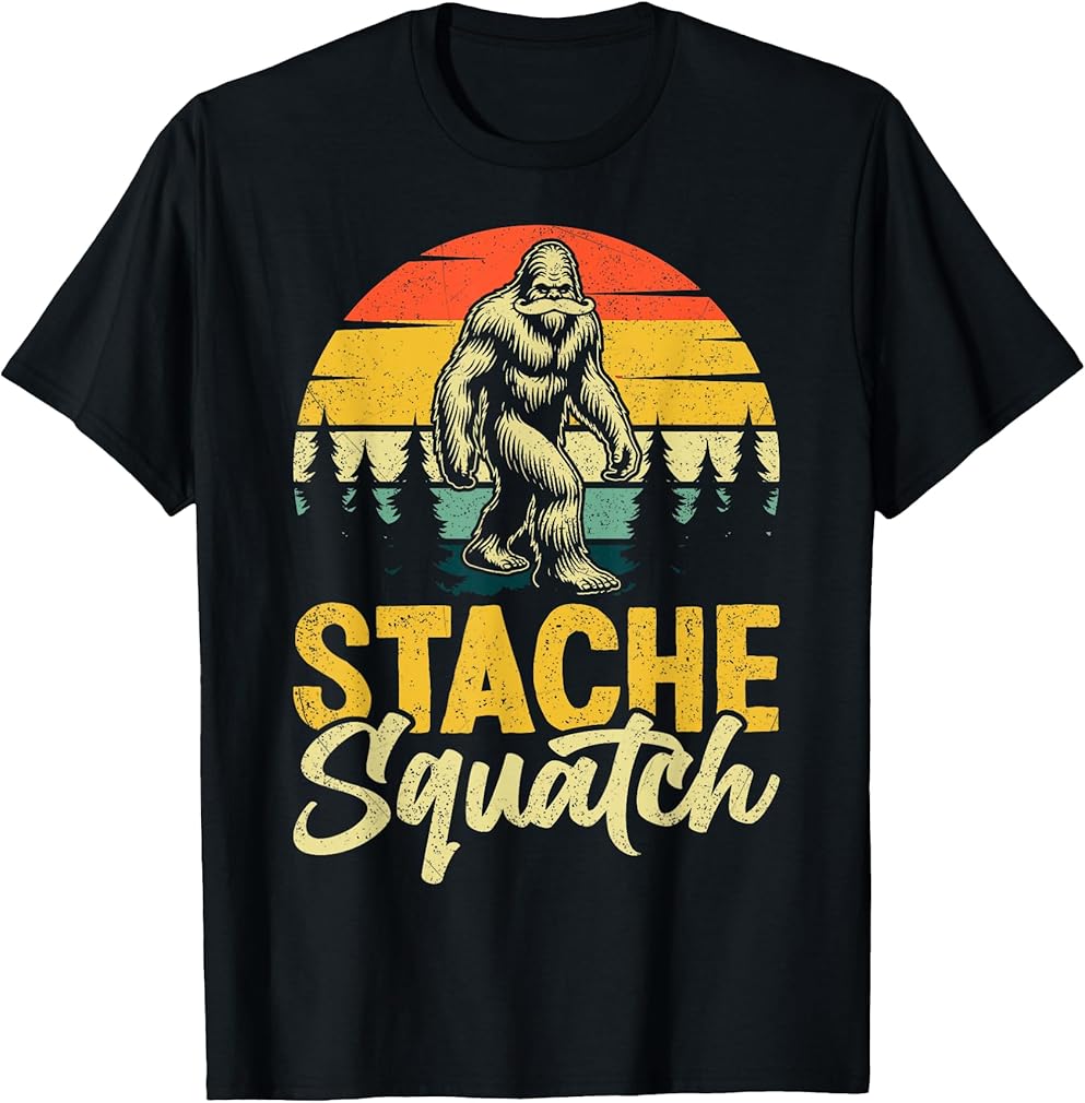 Stache Squatch T-Shirt