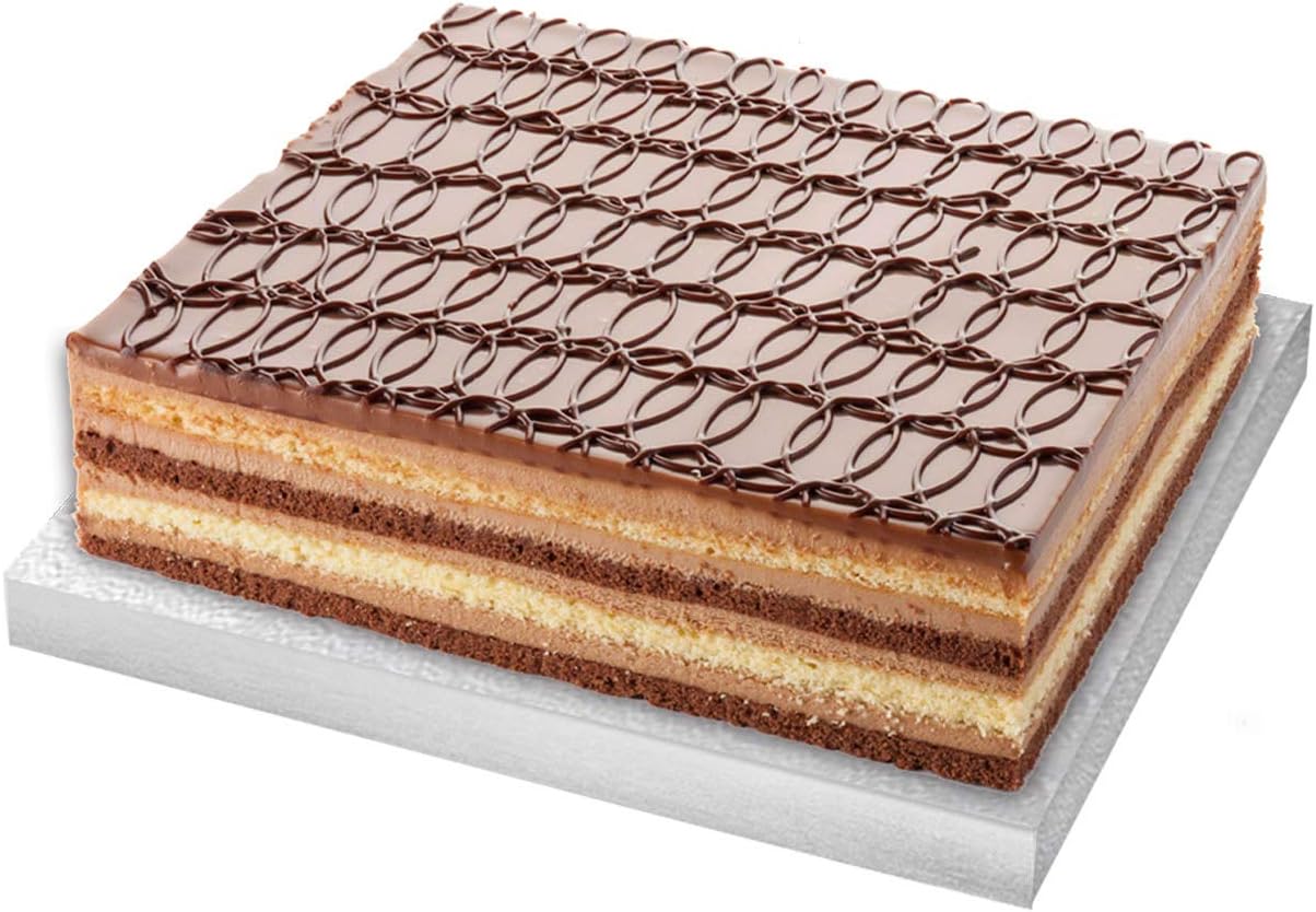 Dekora - Square Cake Holder | Square Shaped Fondant Cake Base, Birthday Cake Stand - 35.5 X 35.5 Cm - Image 3