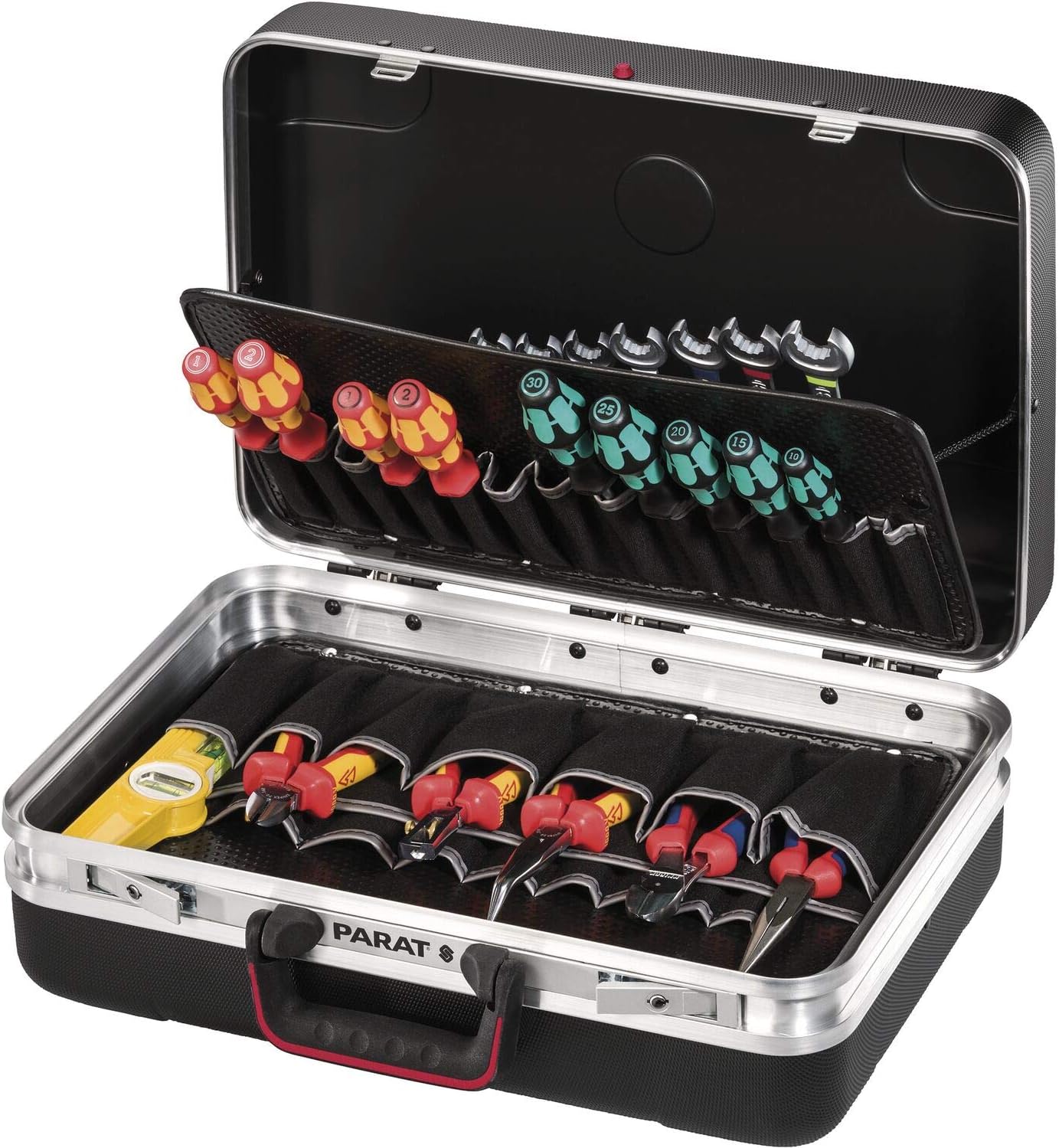 GmbH & Co. KG 533000171 Silver Plus Tool Case, Black