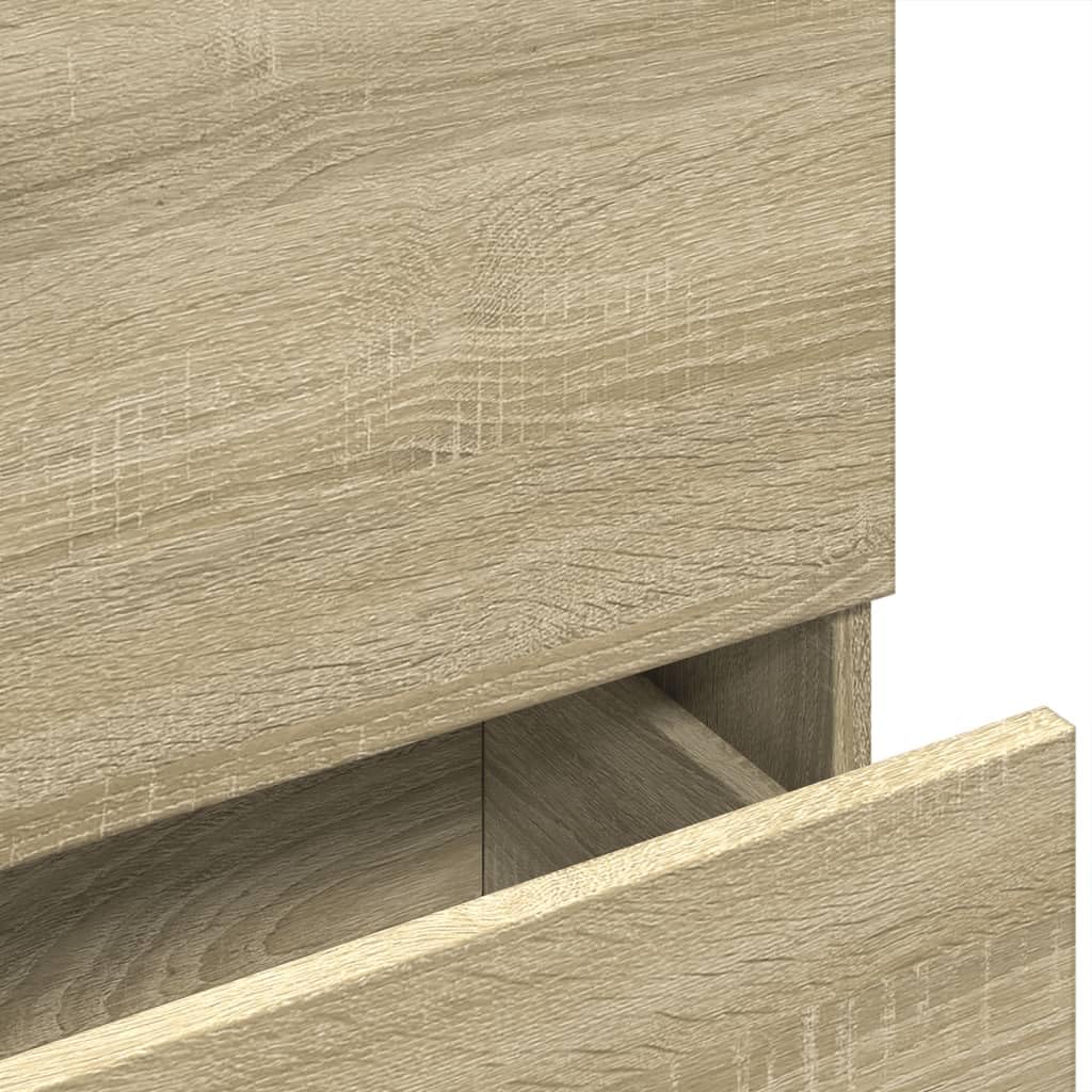 Armario de Lavabo Madera de ingeniería Roble Sonoma 78x37x59 cm,Mobiliario,Muebles de baño,25.9kg-848117