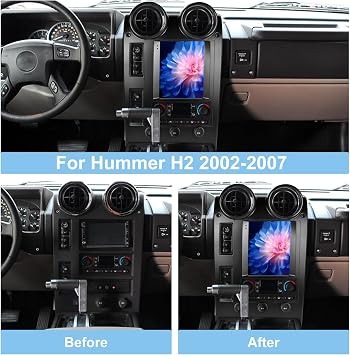 2G+64G Radio for Hummer H2 2002 2003 2004 2005 2006 2007 Android Car Stereo