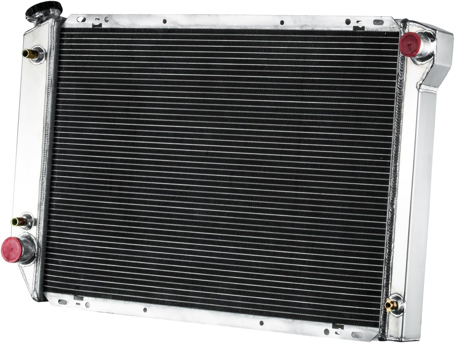 3 Row Aluminum Radiator for 1980-1984 Ford F150 F250 F350 Bronco 5.0L 5.8L 7.5L V8, 1981 1982 1983 CC561 Radiators