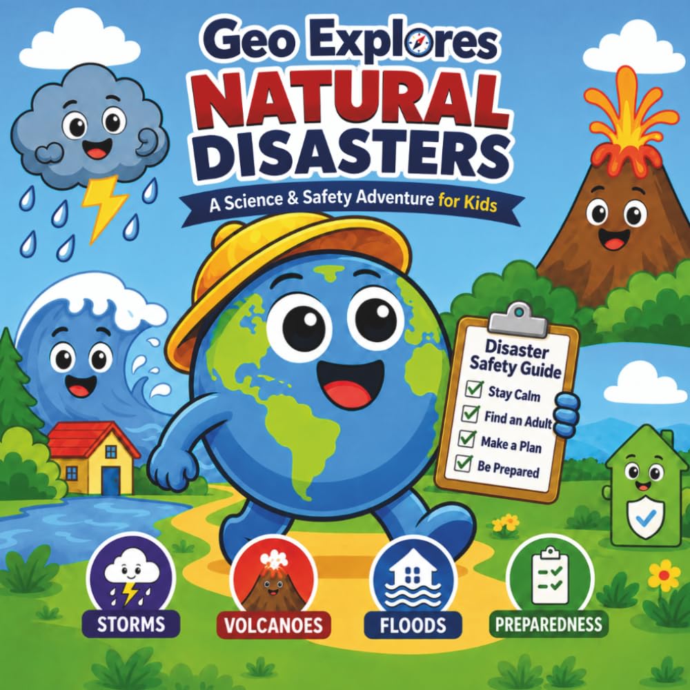 Geo Explores Natural Disasters: A Science & Safety Adventure (Geo Explores Adventure)
