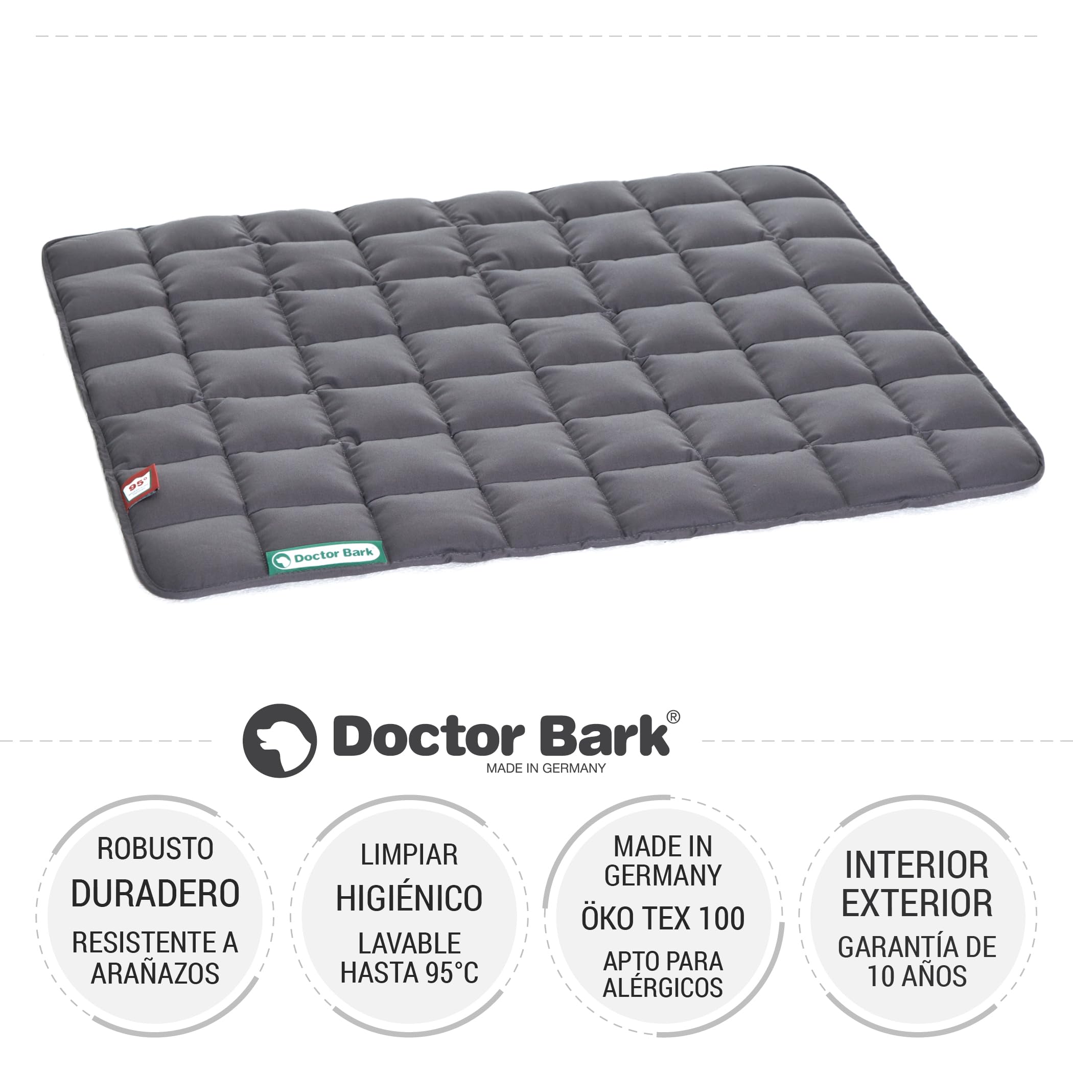 Doctor Bark Manta de Perros, Robusto, Lavable a 95 ° C - Disponible en Diferentes tamaños y Colores