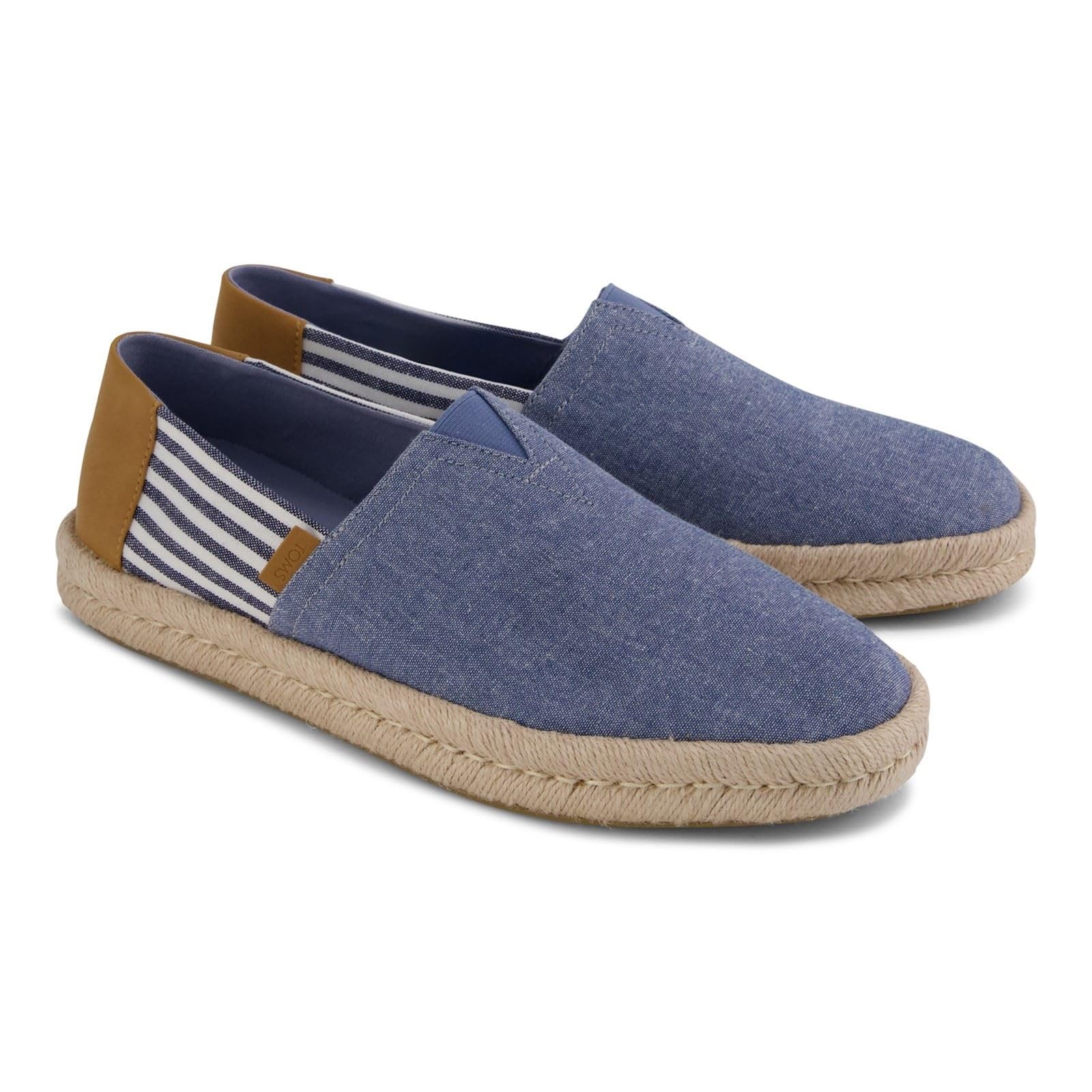 TOMS Alpargata Rope 2.0 10023240 - Alpargata para hombre, color azul marino