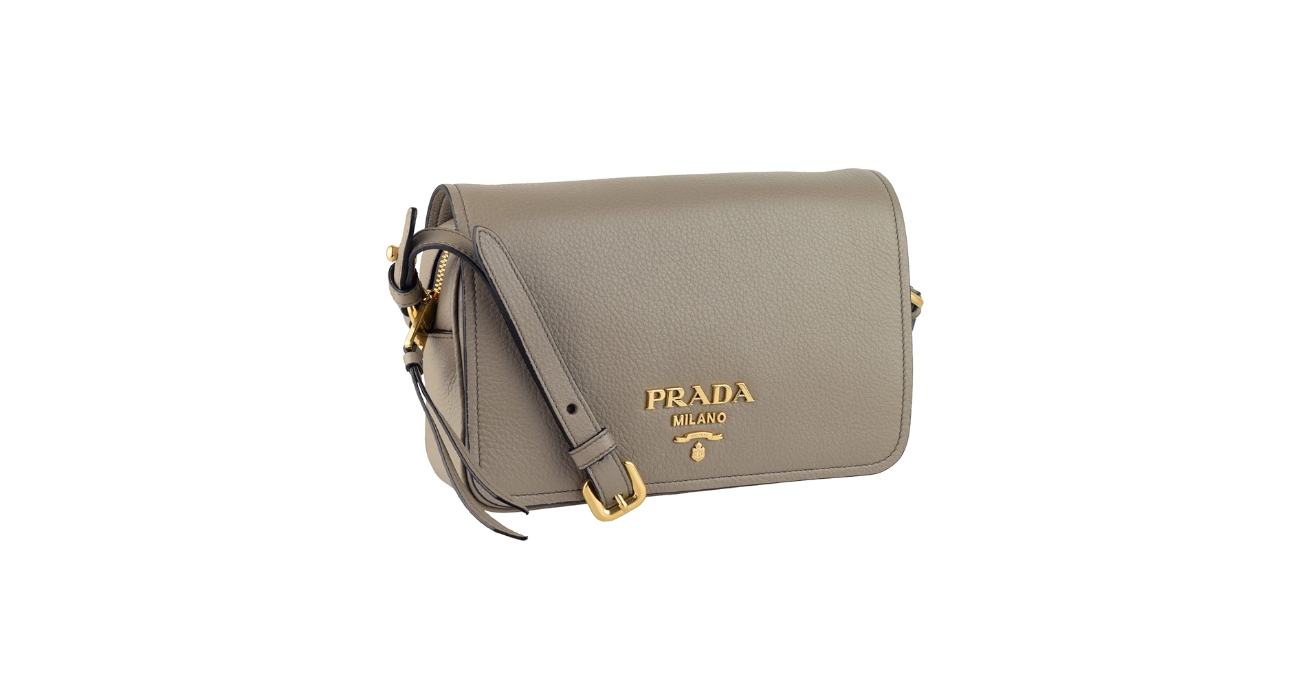 Prada パーティバック プラダガレリア ミディアムバッグ オフホワイト/黒 シルバー金具