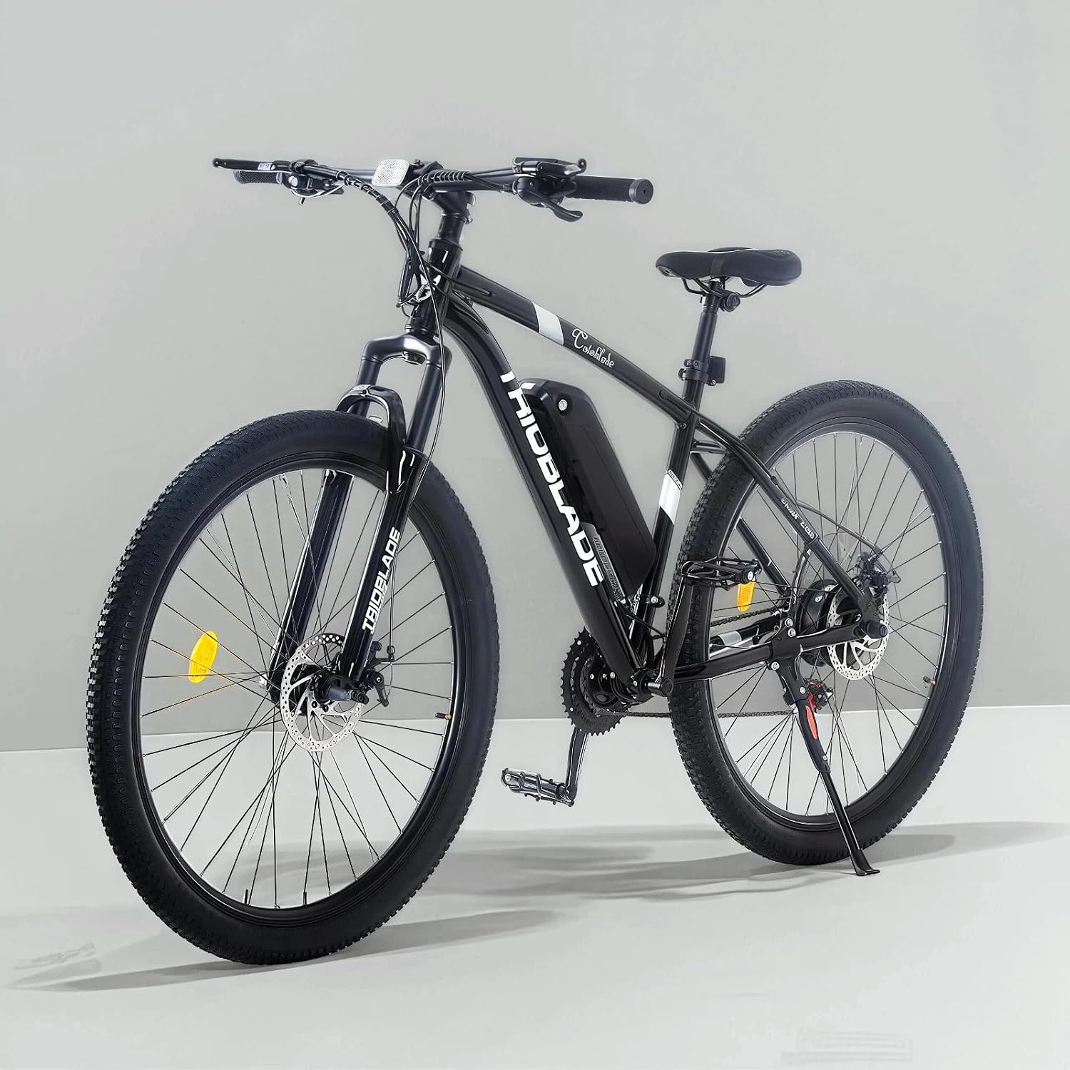 27.5 inch Electric Mountain Bike for Adults, Ebike 21-Speed and Removable 36V-10.4AH Li-Ion Battery, 250W High-Speed Brushless Motor, Range 45-65km, Up to 25km/h, 4 Riding Modes