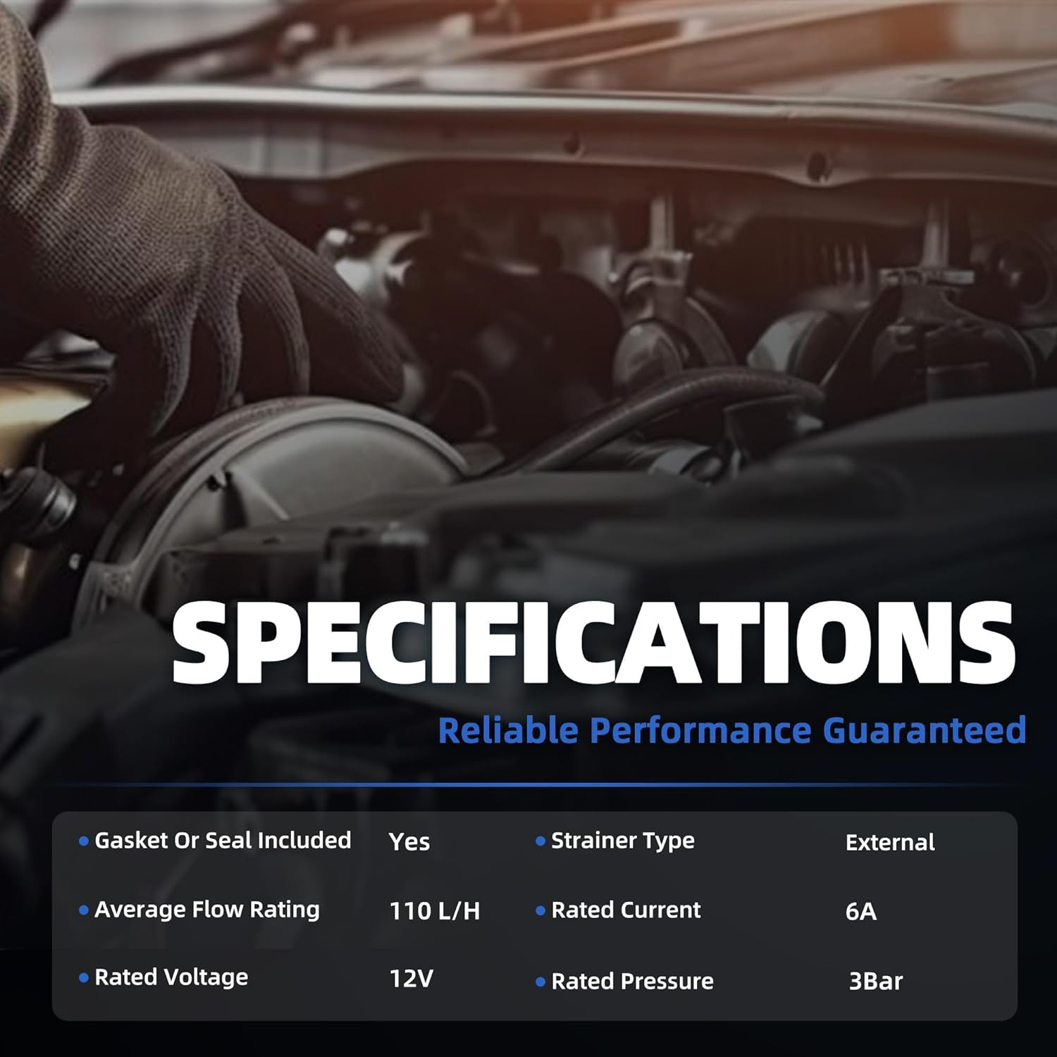 Fuel Pump for Can-Am Outlander 500 650 800R 850 1000 1000R 2013-2024/ Renegade 500 650 800R 850 1000 1000R 2013-2024 EFI STD DPS XT XTP XXC 6X6 4 pins 709000758 709000287 - Image 4