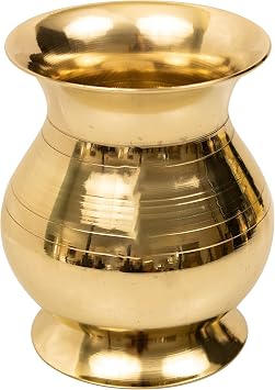 Spillbox Traditional Brass Lota | Kalash |Sombu | Theertha Sembu | Vessel |Jug | Karwachauth | Diwali | Mandir Wedding|Kamandal|Gangajal|Water Gangotri|Chambu- Valap chambu