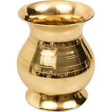Spillbox Traditional Brass Lota | Kalash |Sombu | Theertha Sembu | Vessel |Jug | Karwachauth | Diwali | Mandir Wedding|Kamandal|Gangajal|Water Gangotri|Chambu- Valap chambu