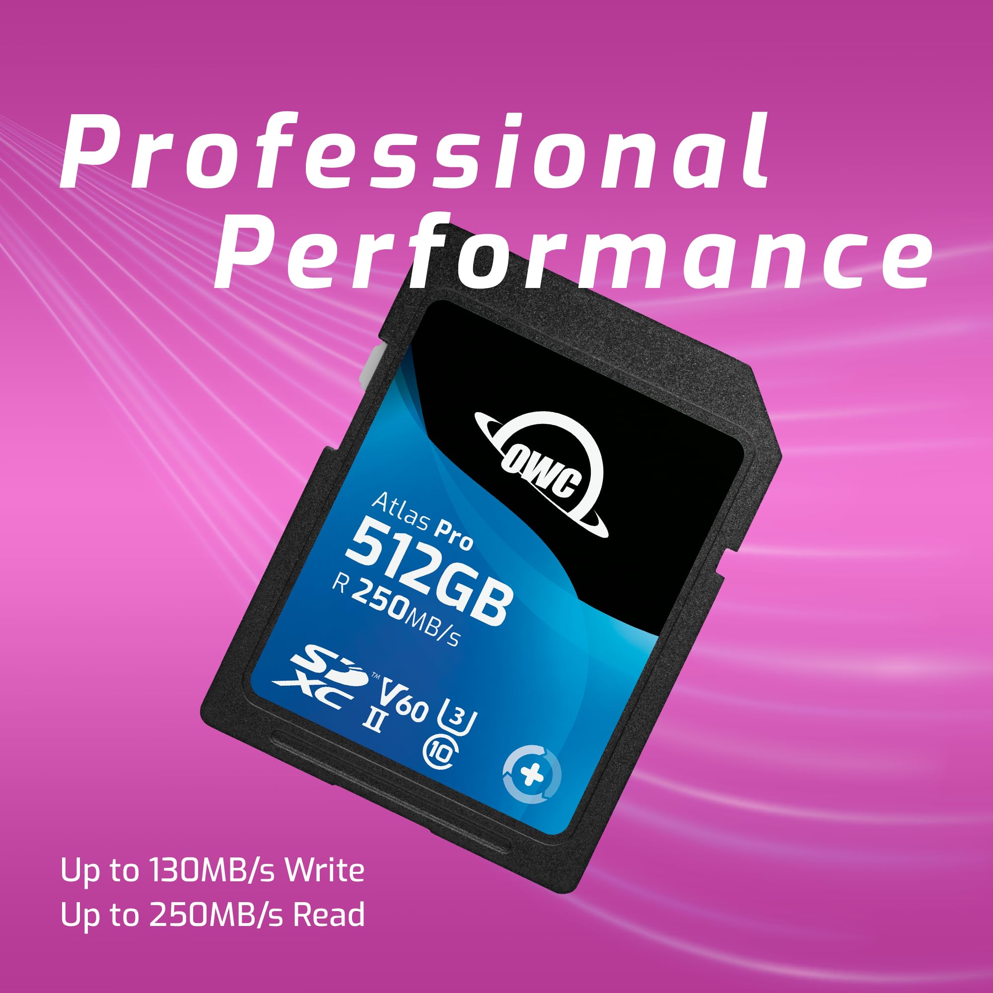 Amazon.com: OWC Atlas Pro 512GB SDXC UHS-II V60 Media Card