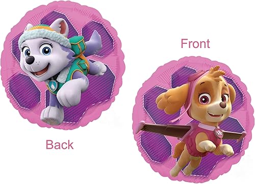 Miniatura 3 de Anagram Paw Girl Pups on Patrol Skye - Suministros para fiesta de 5 cumpleaños