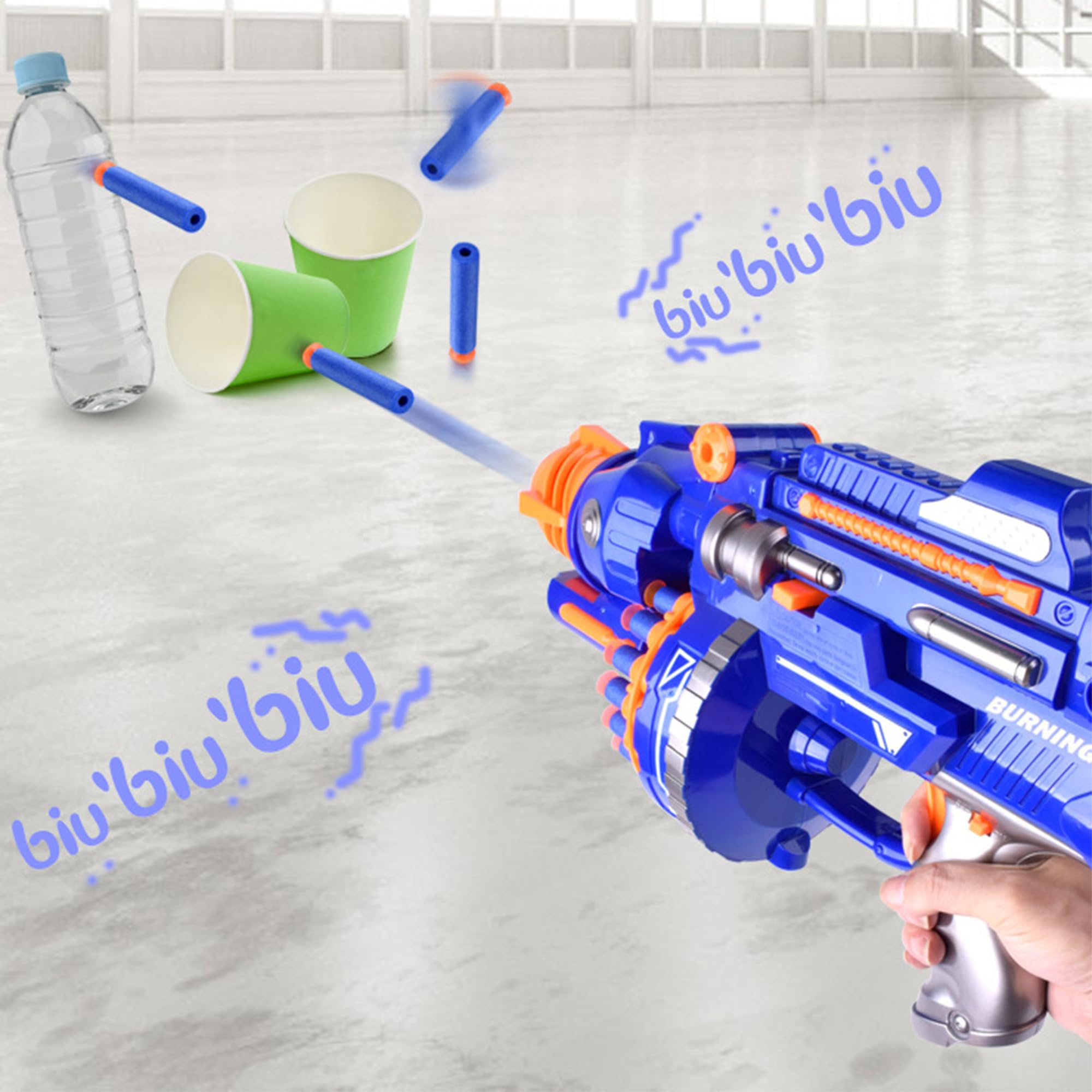 400 Pezzi Dardi Proiettili, 7.2cm Proiettili per Pistole Nerf Fortnite per Pistola Nerf N Strike Elite Blaster Ricambio Munizioni Ricarica Compatibili, Colpi Munizioni Accessori Pallottole