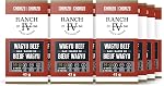 Ranch IV Provisions Wagyu Beef Bar - Variety Pack - High In Protein, Tender Texture, Sustainably Sourced, Soy Free, Non GMO, Keto Friendly, Nothing Artificial 43g (Pack of 12)
