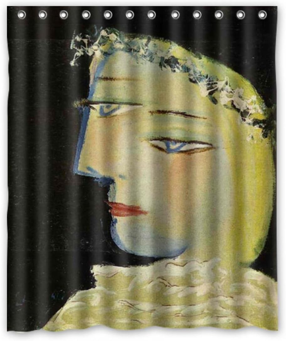 Picasso Famous Painting Print Taste Of Art Work Custom Waterproof Polyester Fabric 60"(W) X 72"(H) Shower Curtain