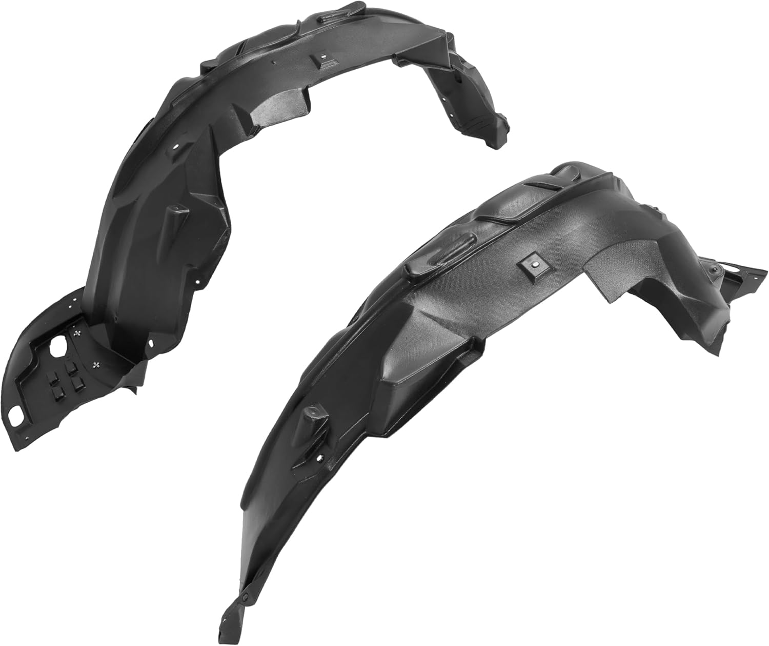 Front Pair Fender Liner Inner Panel Compatible with 2012-2015 Honda Civic Replacement for 74101TS8A10 74101TS8A20 Wheel Liner Splash Shields Guard Driver & Passenger Side