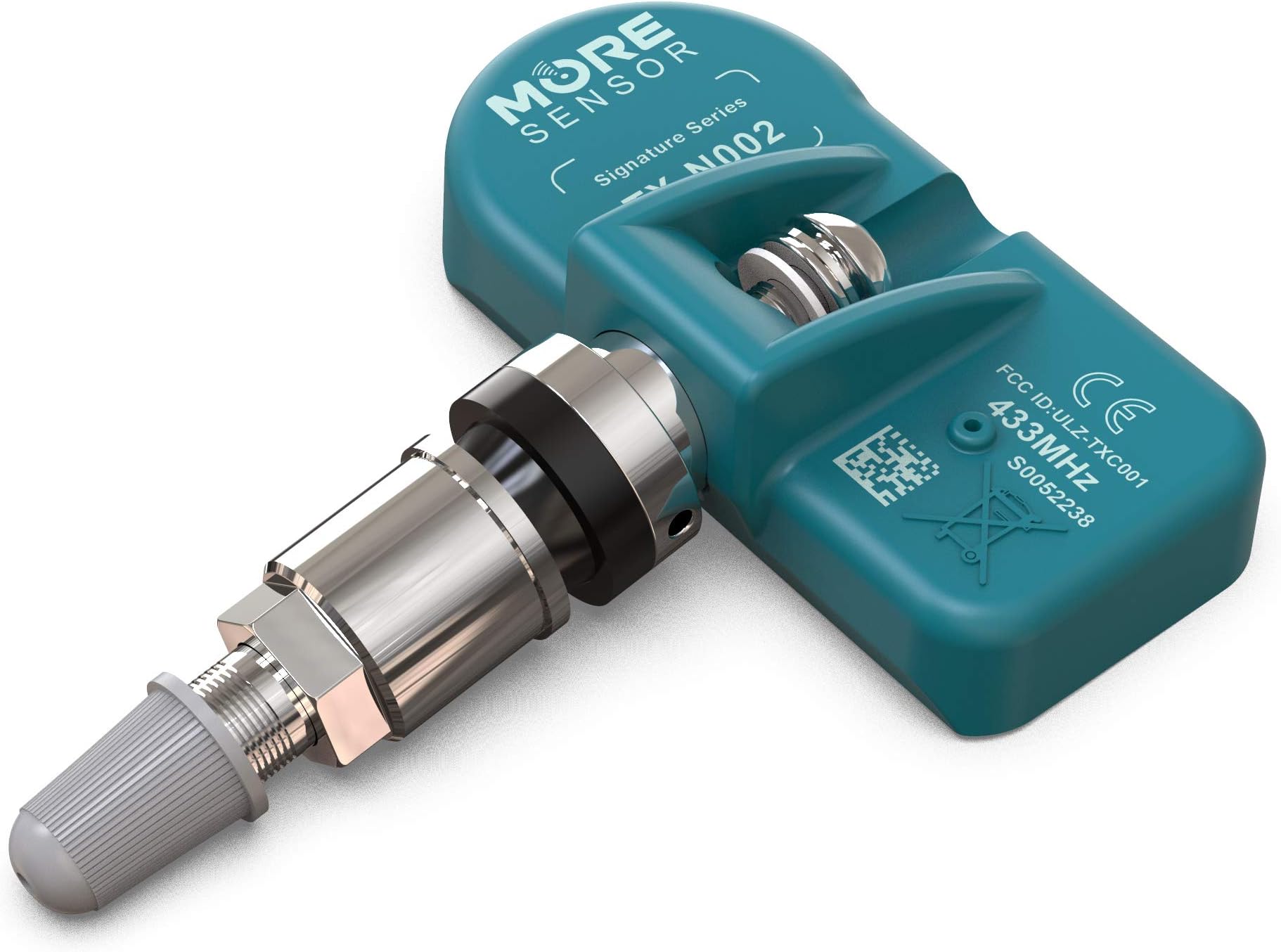 MORESENSOR Signature Series 433MHz TPMS Tire Pressure Sensor | Preprogrammed for Select 450+ European Brand Models | Replacement for 36236798726 | Clamp-in | NX-S003