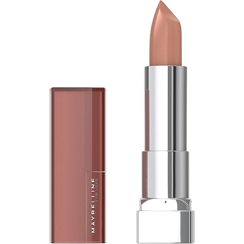 Miniatura 33 de Maybelline Color Sensational - Lápiz labial, maquillaje de labios, acabado crema, lápiz labial hidratante, guiño rosa, rosa coral, 1 unidad