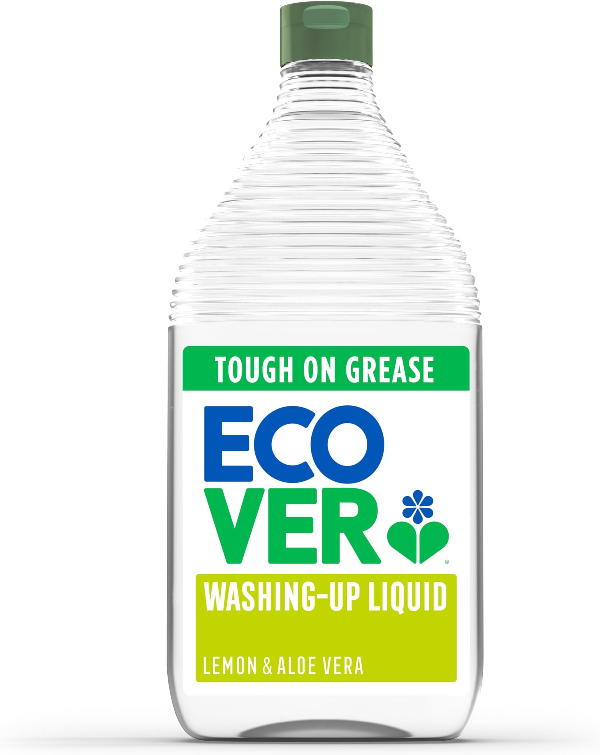– Washing Up Liquid, Washing Up Soap, Tough on Grease and Grime, Fresh Lemon & Aloe Scent, 1 x 950ml
