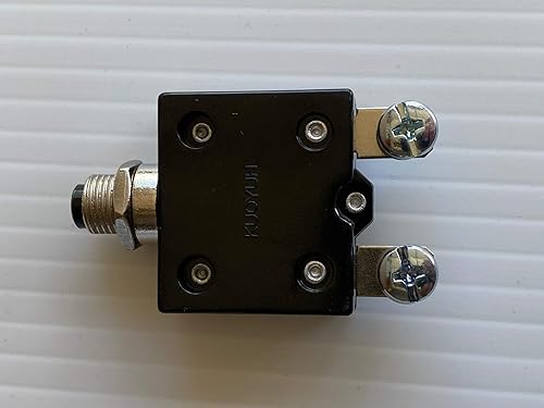 Miniatura 4 de Kit de interruptor giratorio de motor TARP con disyuntor y luz indicadora 12VDC 50 amperios