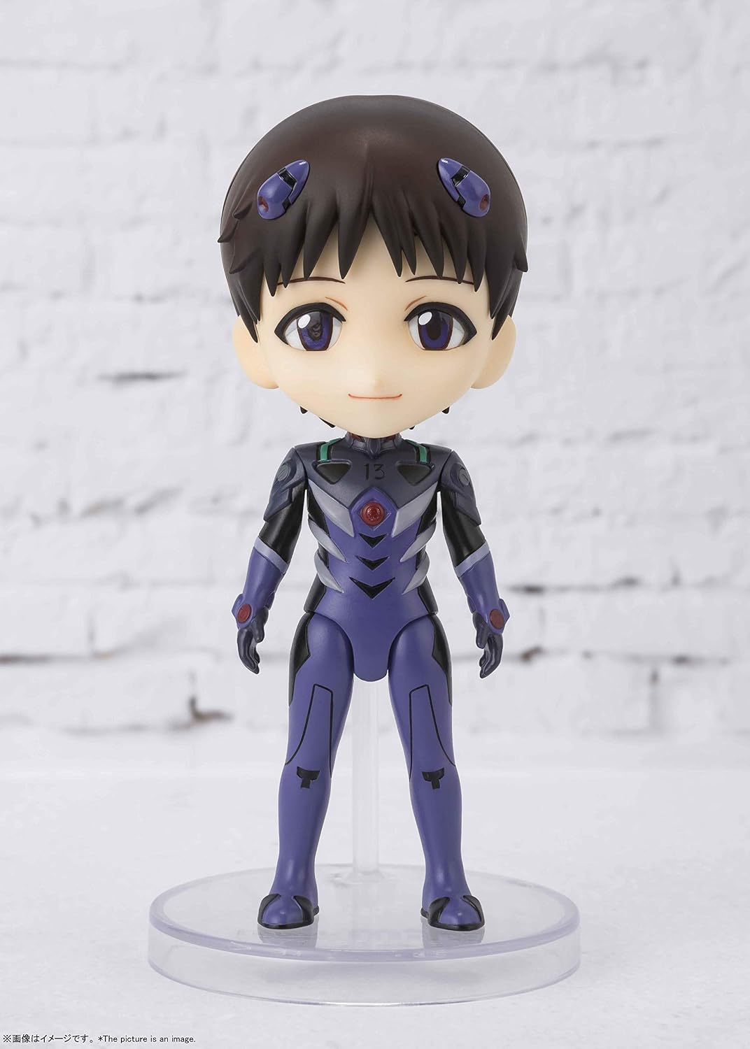 TAMASHII NATIONS - Evangelion - Ikari Shinji , Bandai Spirits Figuarts mini Action Figure Action Figure