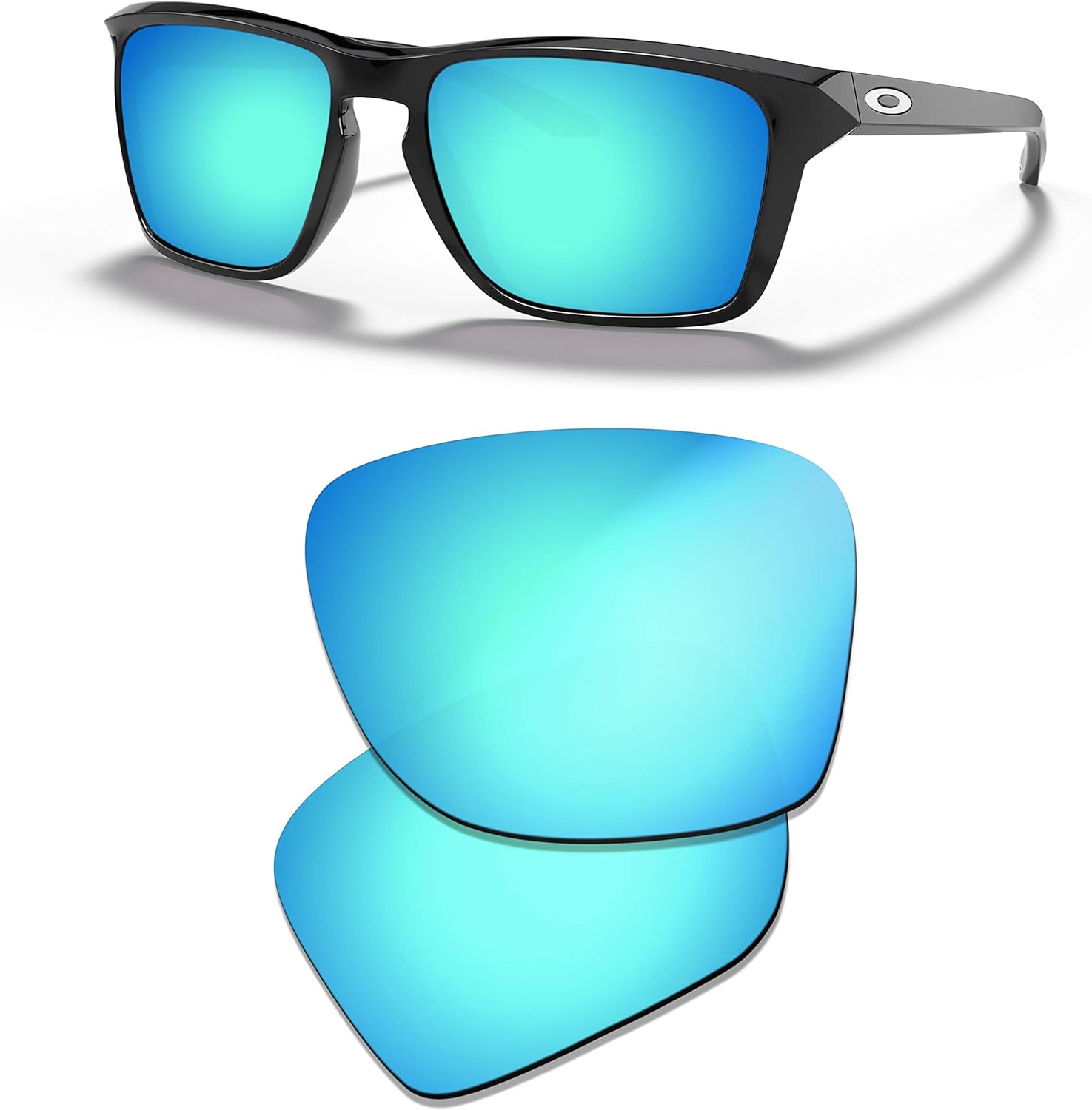 Polarized Lenses Replacement for Oakley Sylas Sunglasses OO9448 57mm - 2 Sets