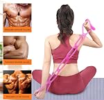 7 Ring Resistance Band, BetterJonny Workout Bands Arm and Back Training Elastic Ropes Shoulder Stretch Bands Exercise Equipment for Physical Therapy, Yoga,Pilates,Stretching