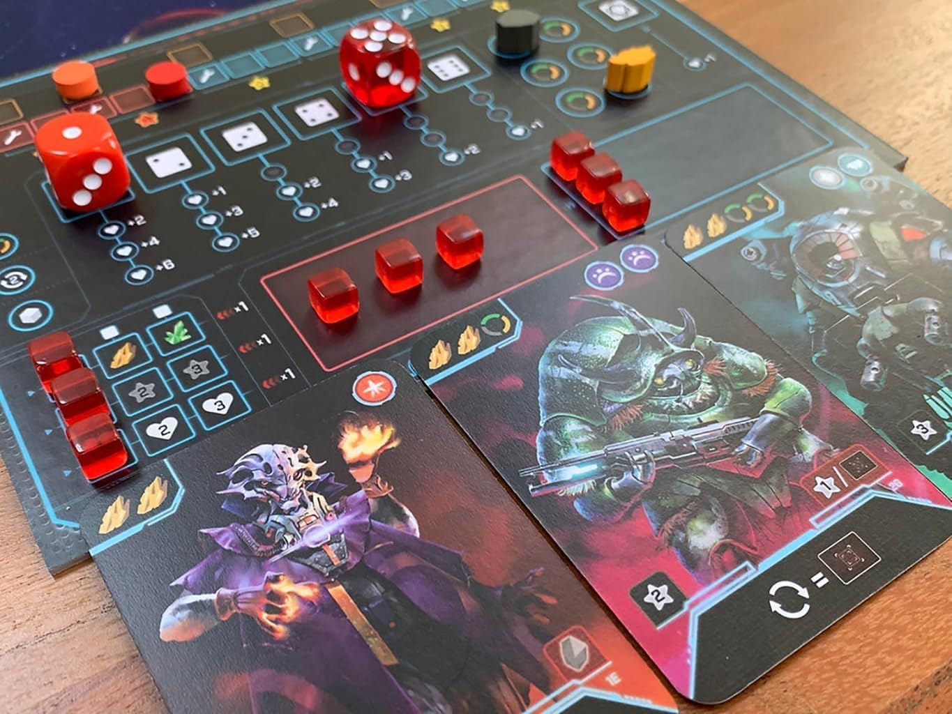 Solar Sphere | Board Game | Worker-Placement | Ages 10+ | 1 to 4 Players | English