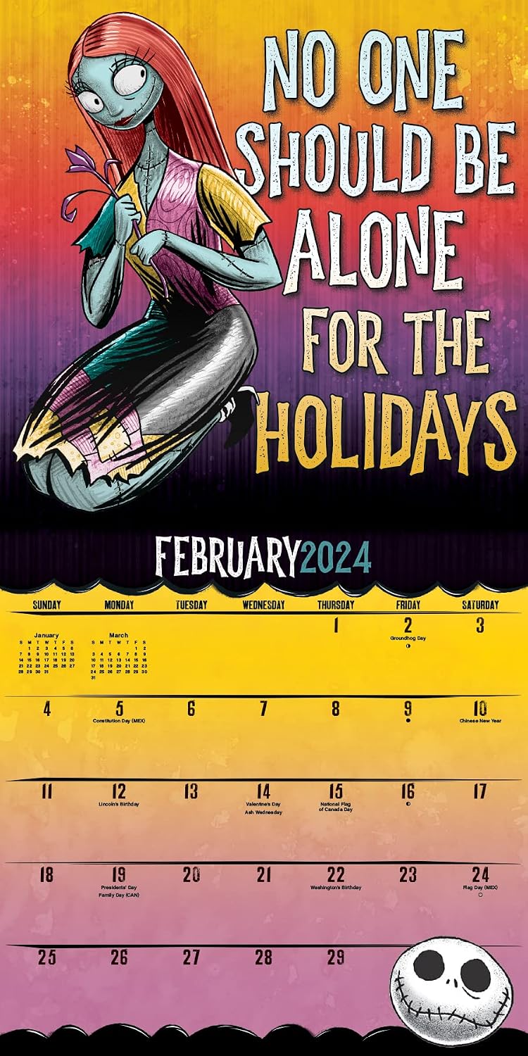 2024 Disney The Nightmare Before Christmas Collector's Edition Calendar image 5