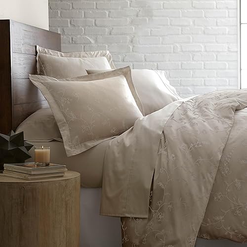 Vista 24 de Southshore Fine Living, Inc. Dandelion Dreams Collection - Juego de funda de edredón de 300 hilos, 100% algodón, 3 piezas, tamaño King/California 13