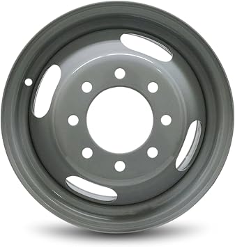 For 2003-2025 Chevrolet Express 3500 16 Inch Painted Silver Rim - OE Direct Replacement - Road Ready Car Wheel