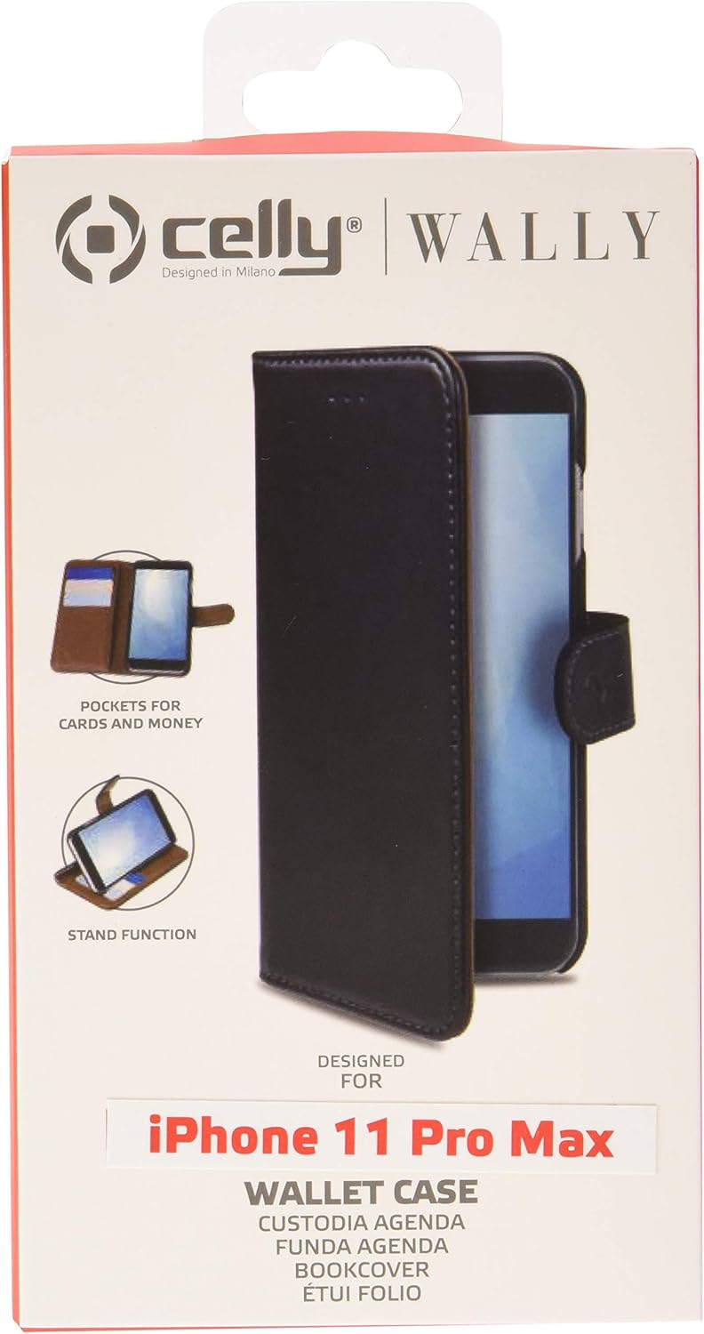 Celly WALLY CASE FOR IPHONE 11 PRO MAX BLACK - Image 3