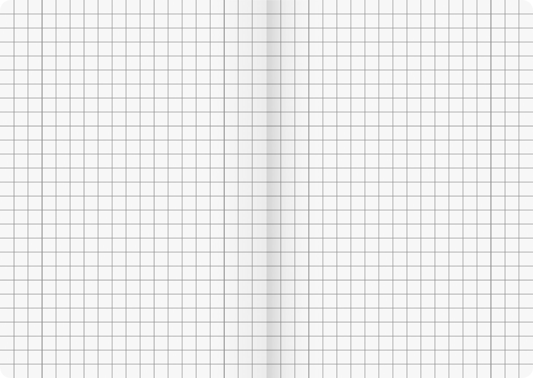 Fontana Quaderno A5 Vivendi 32 fogli a quadretti 5 mm con bordo Rigatura 28