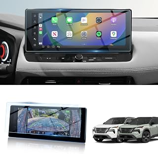 for 2024 2025 Nissan Rogue Screen Protector 2024 2025 2026 Nissan Rogue (SL/Platinum)12.3" Display Nissan Rogue 2024-2026 Tempered Glass Anti-Glare Scratch Ultra-Clear 2024 Nissan Rogue Accessories 2024 2025 2026
