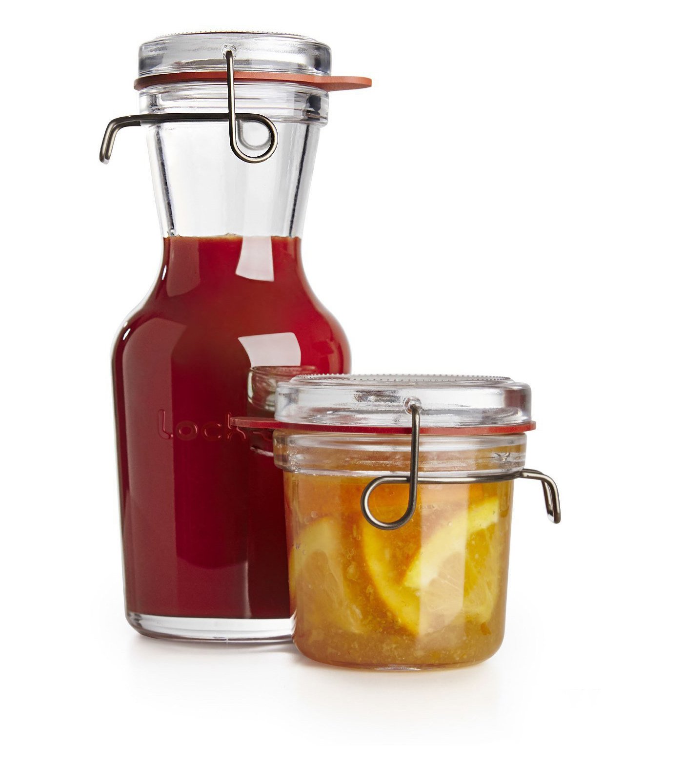 Bormioli Luigi Lock-Eat Barattolo Con Chiusura Ermetica 350 Ml