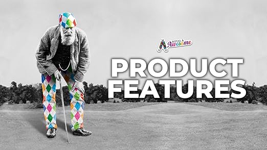 Amazon.com: Royal & Awesome Mens Golf Pants, Orange Golf Pants for