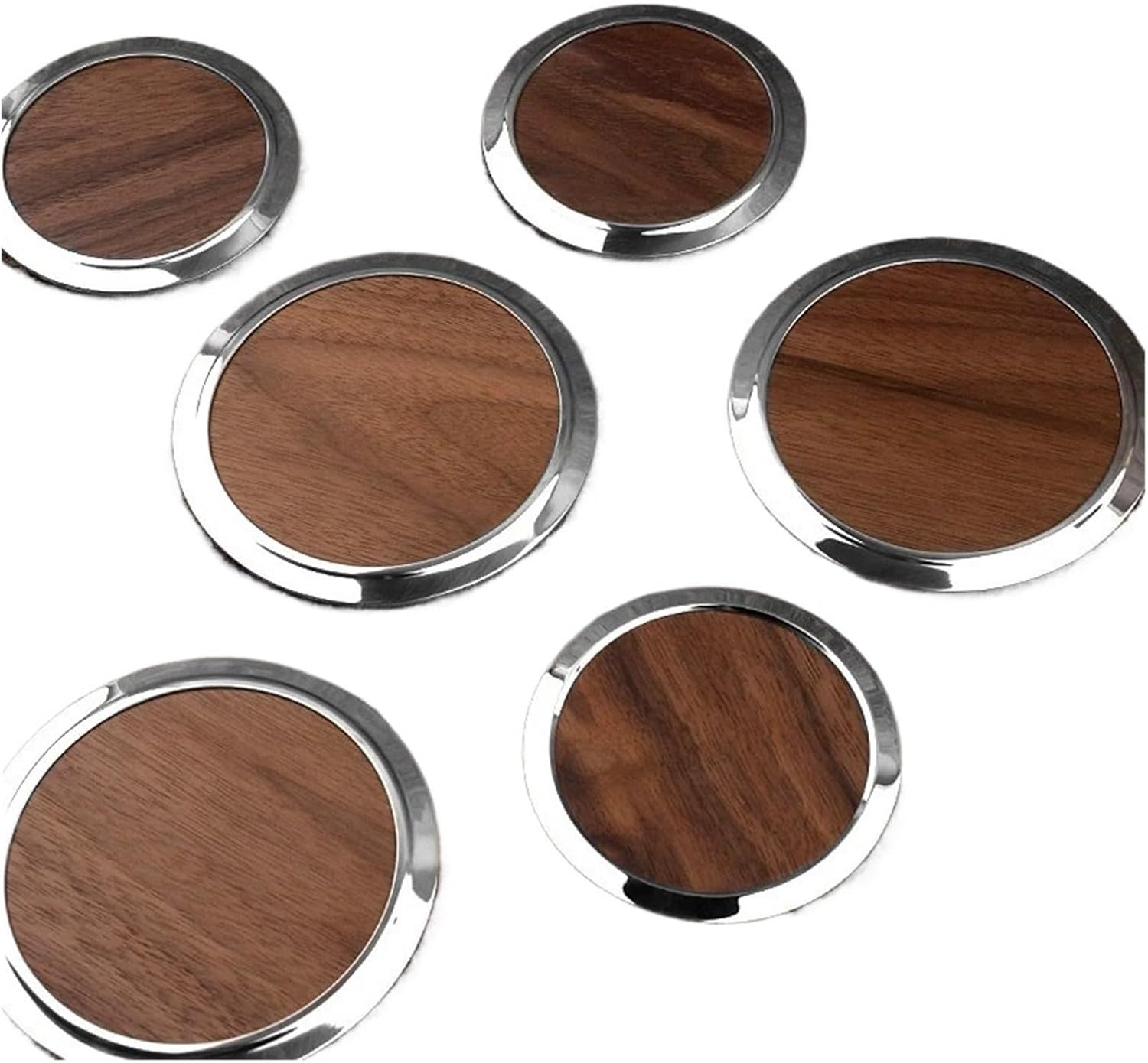 Round Coaster Wooden Slice Cup Mat Tea Coffee Mug Drinks Holder Home Decor(1PCS of Price,Dia 9CM)