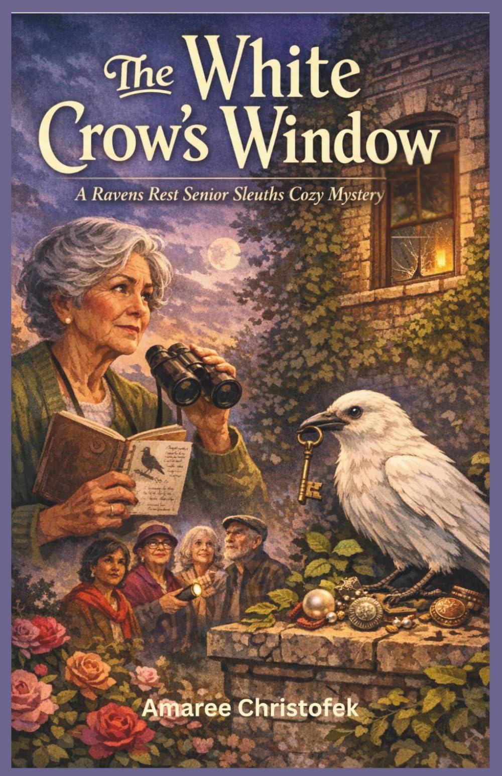 The White Crow’s Window: A Ravens Rest Senior Sleuths Cozy Mystery