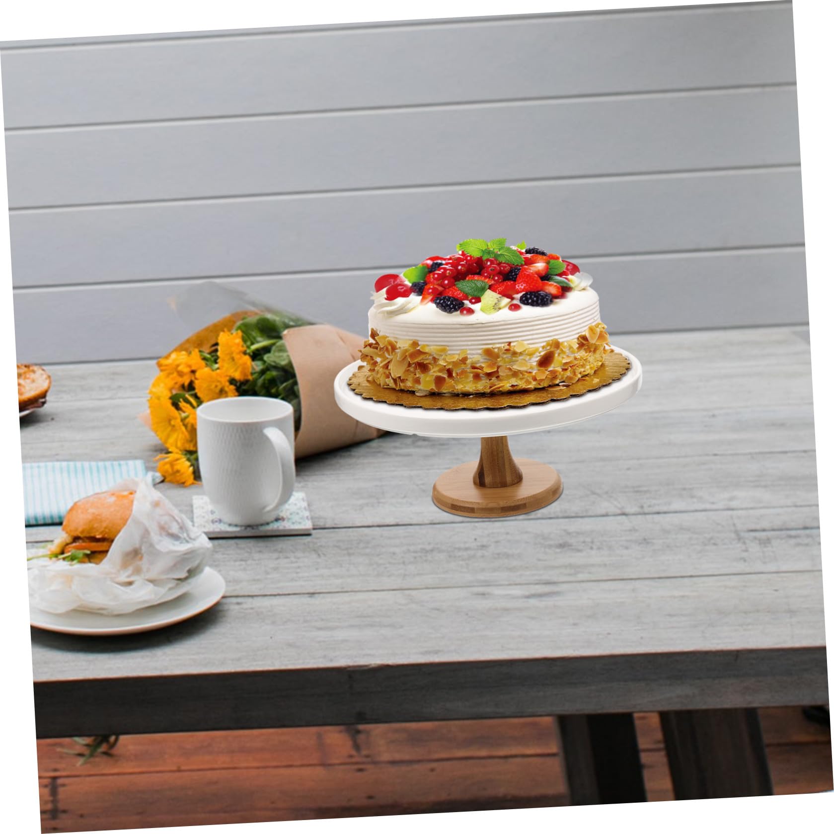 Alzatina in Ceramica per Dolci, Supporto Elegante per Dessert e Feste