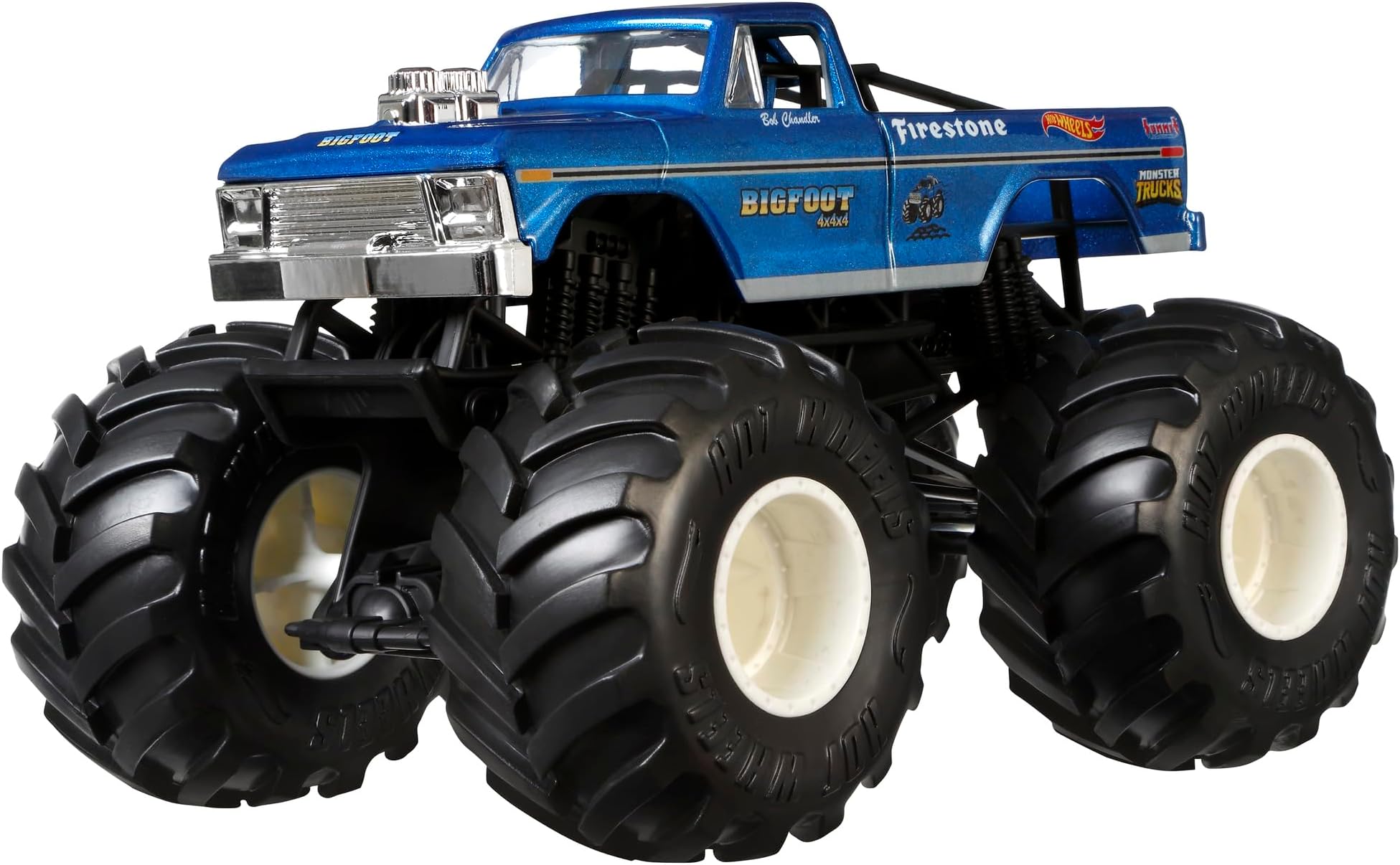 Hot Wheels Monster Truck Big Size Bigfoot Mini Car 1:24 Vehicle Toy for Ages 3 and Up GWL11