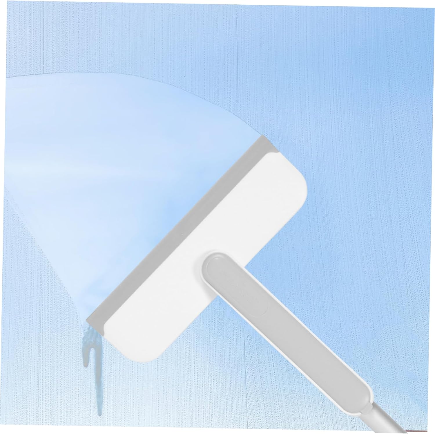 Ipetboom Multi-Functional Window Squeegee for Car and Home Use Ergonomic Handle for Easy Cleaning of Glass for Shower Doors Windshield and
