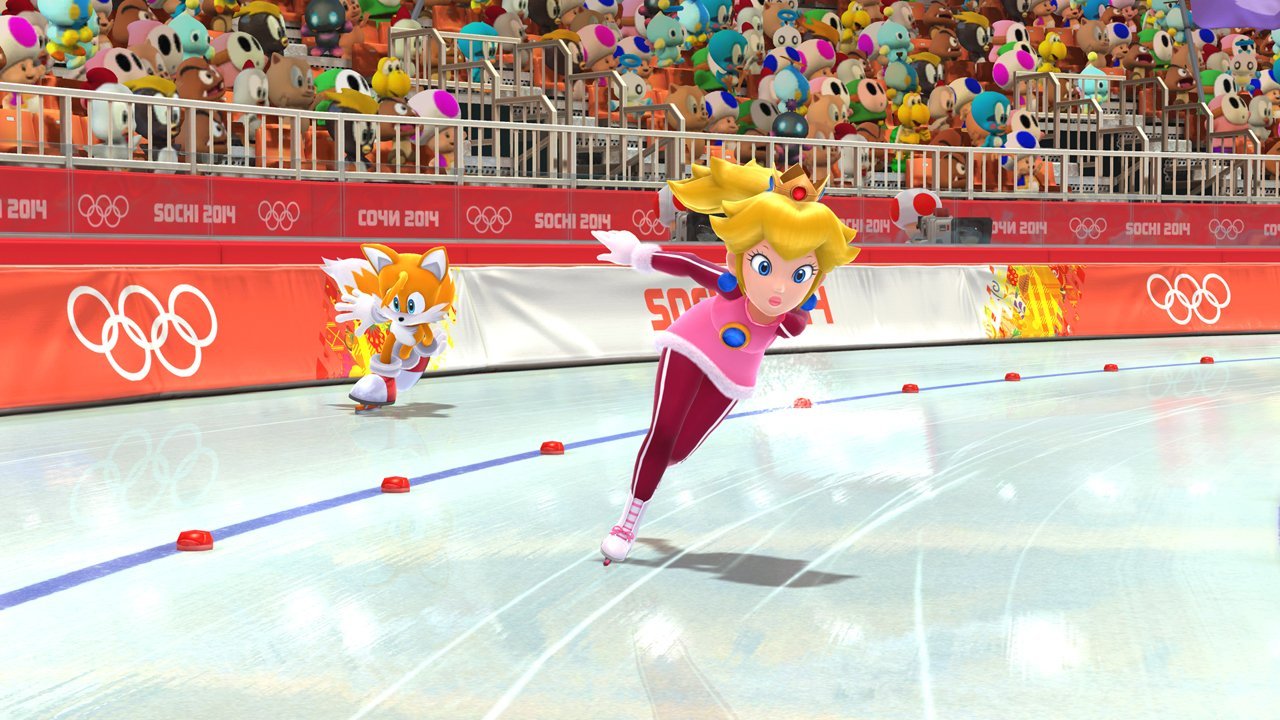 Mario & Sonic at the Sochi 2014 Olympic Winter Games - Nintendo Wii U (Renewed) - Image 2
