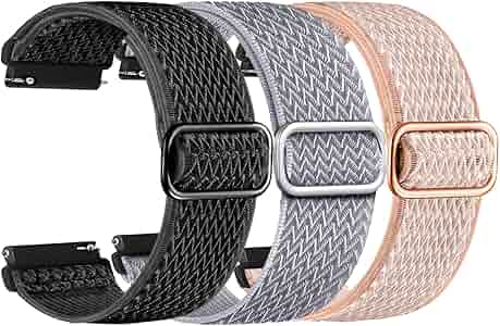Amazon.com: L70 K62 G62 Smart Watch Bands, 22mm Breathable Elastic
