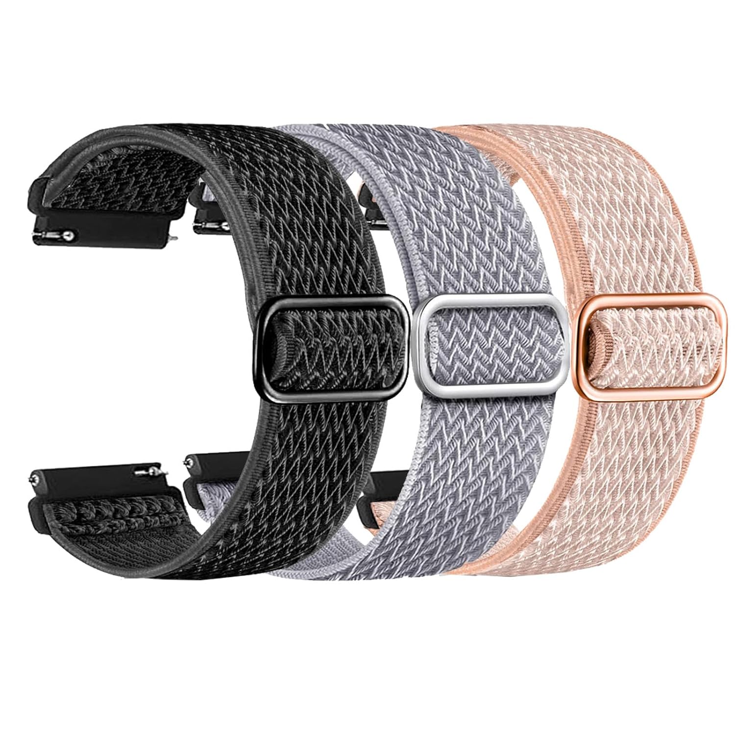 Veryfit Smart Watch Bands 22mm Watchband for IDW13 IDW16 IDW19 IDW26 IDW28 Smartwatch Elastic Nylon Watch Straps Replacement