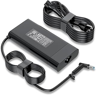 Adaptador de corriente para portátil de 150W 135W compatible con HP ZBook 15 16 17 15u 15v G3 G4 G5 G6 G7 G8 G9 Studio x360, OMEN 15 17 Pavilion, EliteBook 1050 G1, adaptador CA de 19.5V 7.7A TPN-CA11