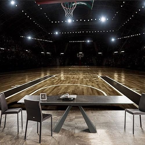 Miniatura 3 de Papel pintado de baloncesto para despegar y pegar, autoadhesivo, extraíble, póster adhesivo para decoración de pared para sala de estar y dormitorio